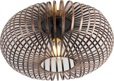 Trio Johann - Pfalundlampe - Kupfer antik - exkl. 1x e27 60w - T: 40cm