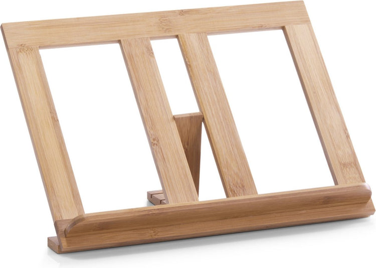 Zeller Kochbuchständer – Bambusholz – Braun – 35 x 20 x 20 cm – Kochbuchhalter