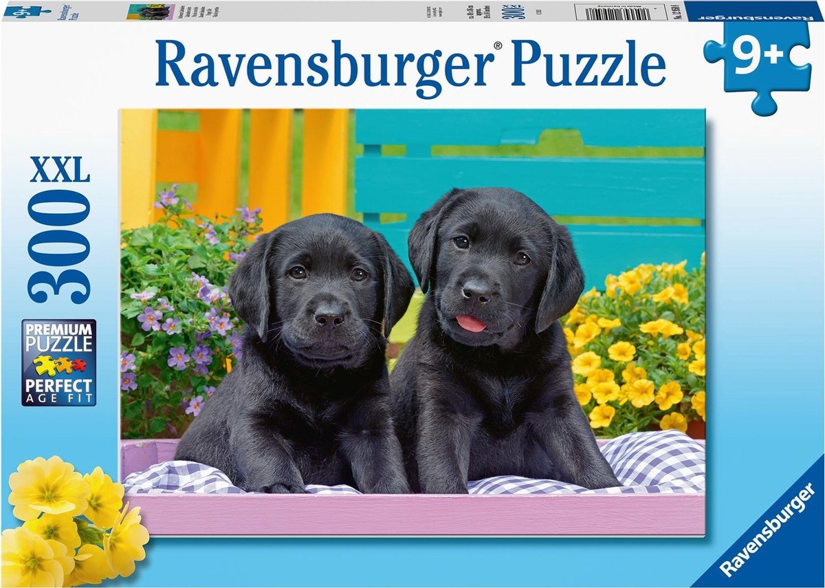 Ravensburger Puzzle schwarze Labradore - Puzzle - 300 Teile