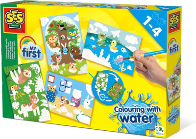 SES meine ersten Farben mit Wasser - versteckte Tiere
