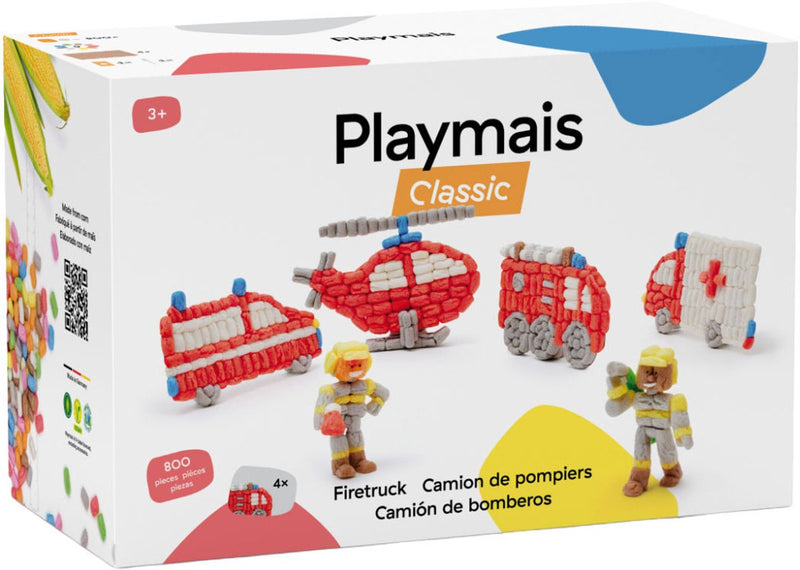 Playmais klassische Feuerwehr – 800 Stk.