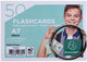 Exacompta farbige Karteikarten, ft A7, liniert, Packung mit 50 Stück