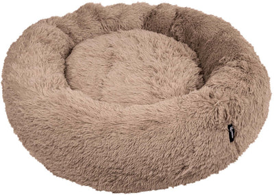 District 70 Fuzz Donut Hundebett – Mocca – extra groß ø 100 cm