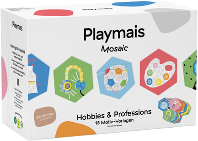 Playmais Mosaik-Bastelset für Hobbys und Berufe – 5000-tlg.