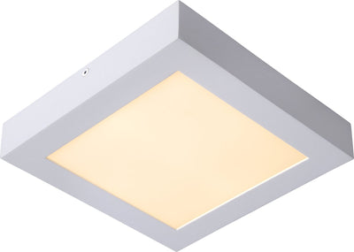 Lucide Brice-LED - Deckenleuchte (Deckenleuchte) Badezimmer - LED dimmbar - 1x22w 3000k - IP44 - weiß