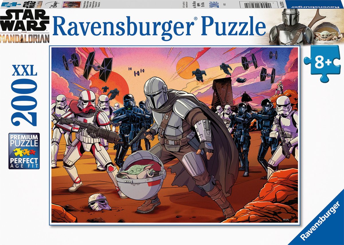Ravensburger - Der Mandalorianer - The Chief Macht Puzzle 200 Stücke