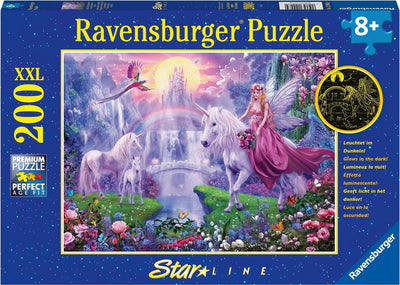 Ravensburger - Magische Einhorn -Nacht 200 Stücke xxl