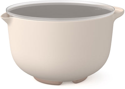 Mepal Rührschüssel mit Deckel Chef It – 4 l – Schüssel – mikrowellen- und spülmaschinenfest – Backzubehör – Kreide