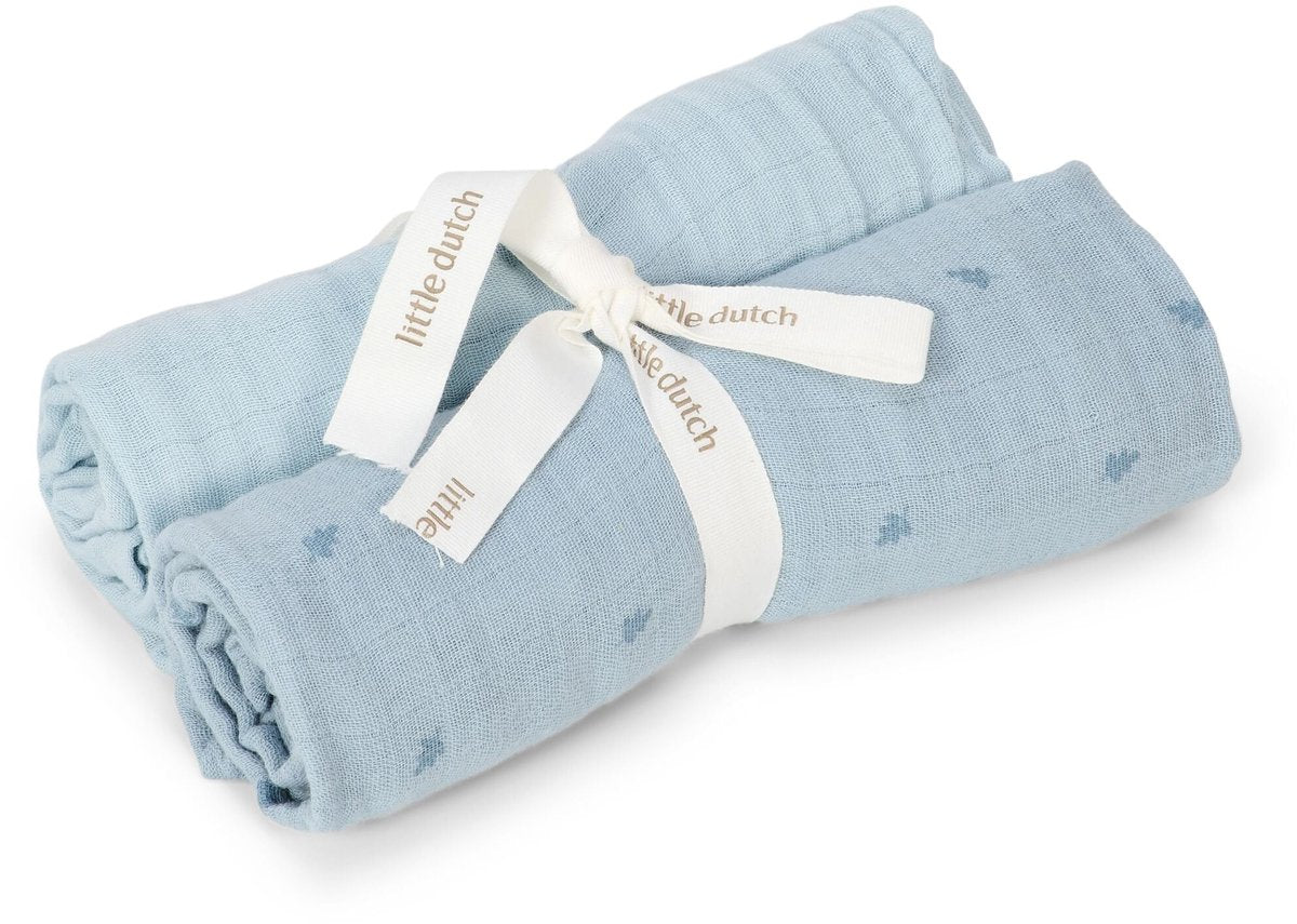 Little Dutch Pucktuch – Blau – Essentials