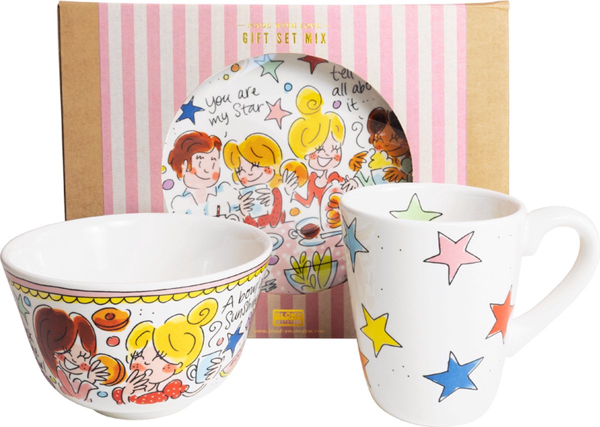 Blond Amsterdam: ein Quick-Chat-Uni-Geschenkset 3-tlg