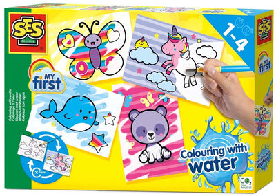 SES meine ersten Farben mit Wasser - Fantasy -Tiere