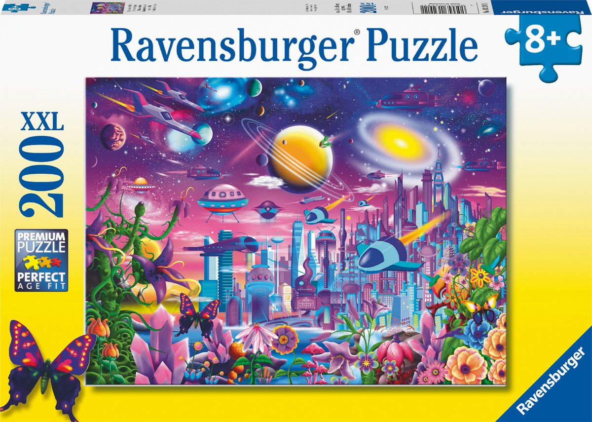 Ravensburger Puzzle „Kosmische Stadt“ – Puzzle – 200 Teile