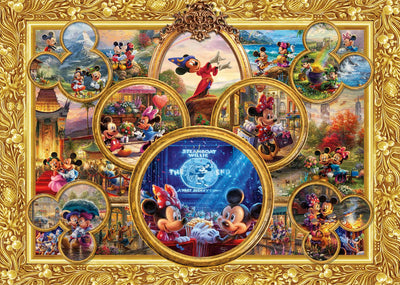 Schmidt Mickey Mouse Puzzle 2000 Teile Disney Collage.