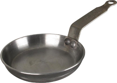 Debuyer de Buyer Mineral B Blini-Pfanne 12 cm – Bratpfanne aus Stahlblech – PFAS-frei – induktionsgeeignet – hergestellt in Frankreich