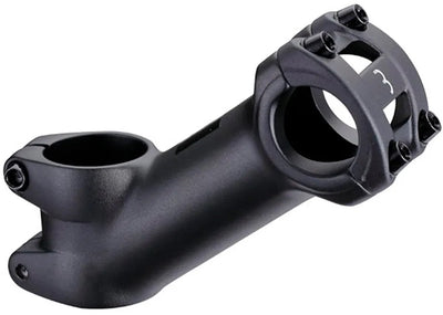 BBB Cycling Highrise Vorbau 90 mm – Fahrposition: Komfort aufrecht – 25,4 mm Lenker – +35° Winkel – Schwarz – BHS-24