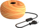 Calex Tischlampe rund - skandinavisch - E27-Fassung - FSC-Holz - exkl. Lichtquelle