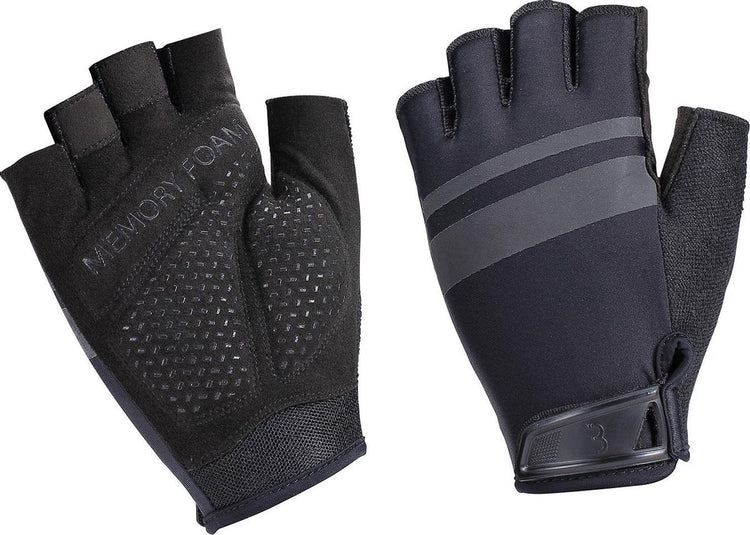 BBB Cycling HighComfort 2.0 Fahrradhandschuhe Sommer – Rennrad- und MTB-Handschuhe – Fahrradhandschuhe – Schwarz – Größe S – BBW-59