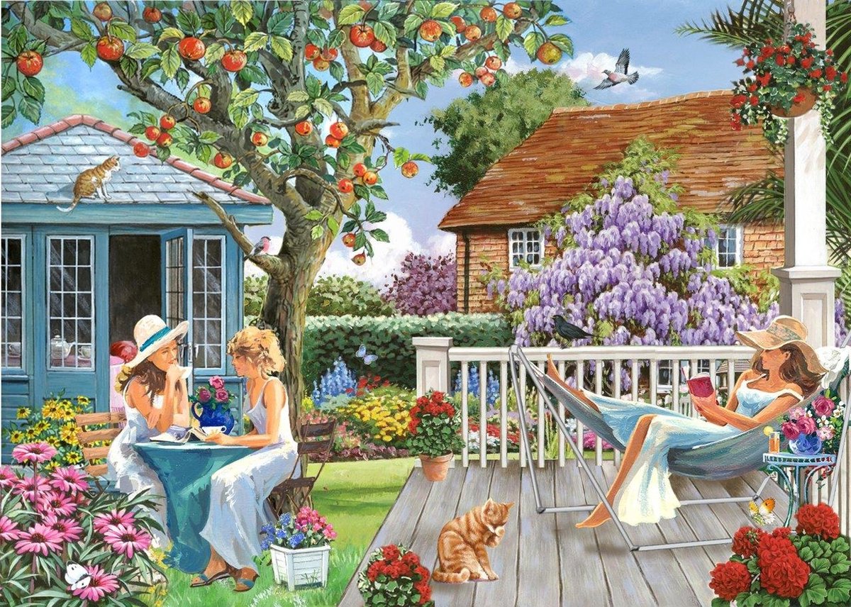 House of Puzzles Ladies of Leisure Puzzle 250 XL-Teile