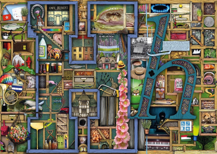 Ravensburger Puzzle 1000 Teile Thompsons Alphabet