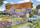 House of Puzzles Puzzle Glyzinienhütte 250 Teile großes Format.