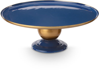 Pip Studio Servierschale rund – Obstschale – Marinegold – 32 x 12,5 cm