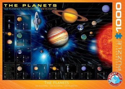 Eurographics – die Planeten – 1000 Teile 68×48cm (B×H) – Puzzle