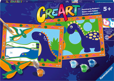Ravensburger Kreart Gemälde auf Song Land van de Dinosaurier