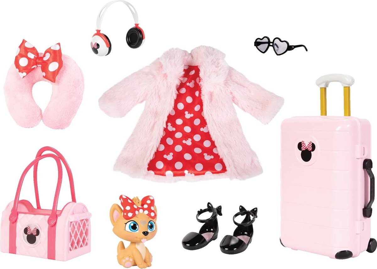 Jakks Disney Ily, Disney Ily, jemals inspiriert von Minnie Mouse, Deluxe-Mode- und Accessoires-Paket