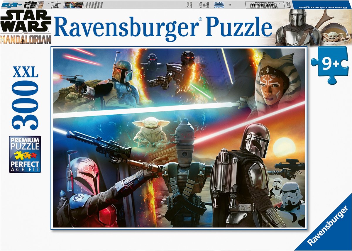 Ravensburger Jigsaw Puzzle xxl Der Mandalorianer: Crossfire, 300st.