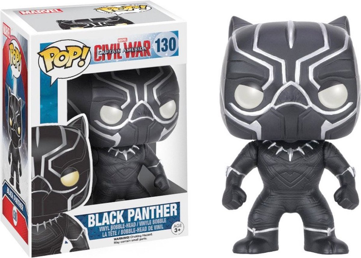 Funko-Pop! Schwarzer Panther aus dem Bürgerkrieg – #130 Sammelfigur