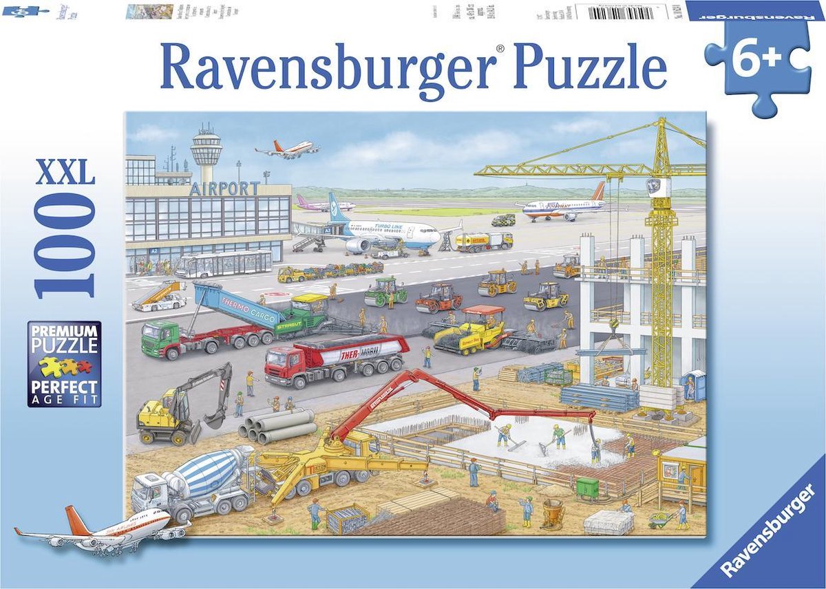 Gebäude Ravensburger Puzzle am Flughafen - Puzzle - 100 Teile