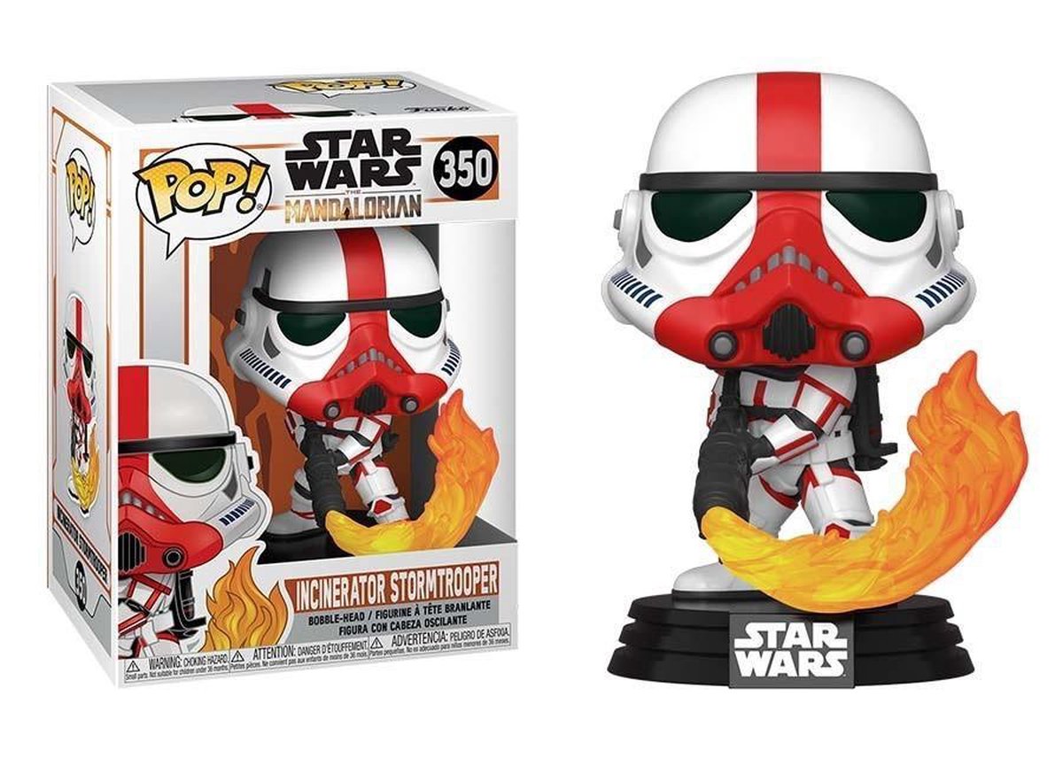 Funko-Pop! Der Mandalorianer – Verbrennungs-Sturmtruppler