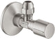 Grohe Eckventil Kompression 1 2x3 8 m. Metallgriff Superstahl