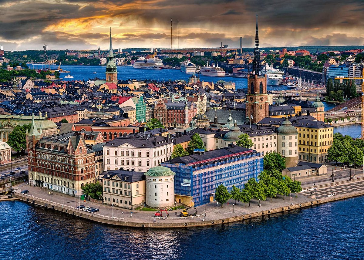 Ravensburger Puzzle Stockholm – 1000-teiliges Puzzle.