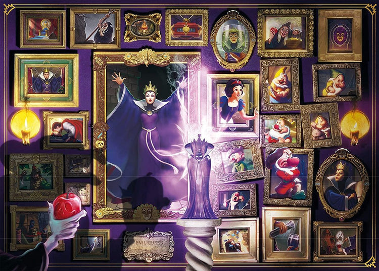 Ravensburger Puzzle „Die böse Königin“ – Disney-Bösewicht-Kollektion – 1000 Teile.
