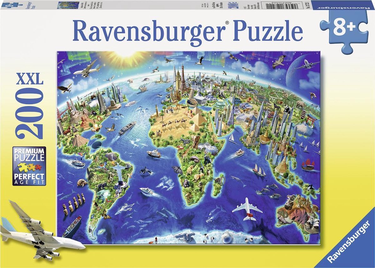 Ravensburger Puzzle „Die Welt in Symbolen“ – Puzzle – 200 Teile