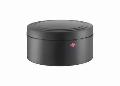 Wesco Classic Line Gebäckdose mit Deckel | 4 Liter | Metall - Graphit matt | Keksdose
