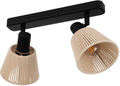 Eglo Seagard Spot – E14 – 30 cm – Schwarz Creme – neigbar