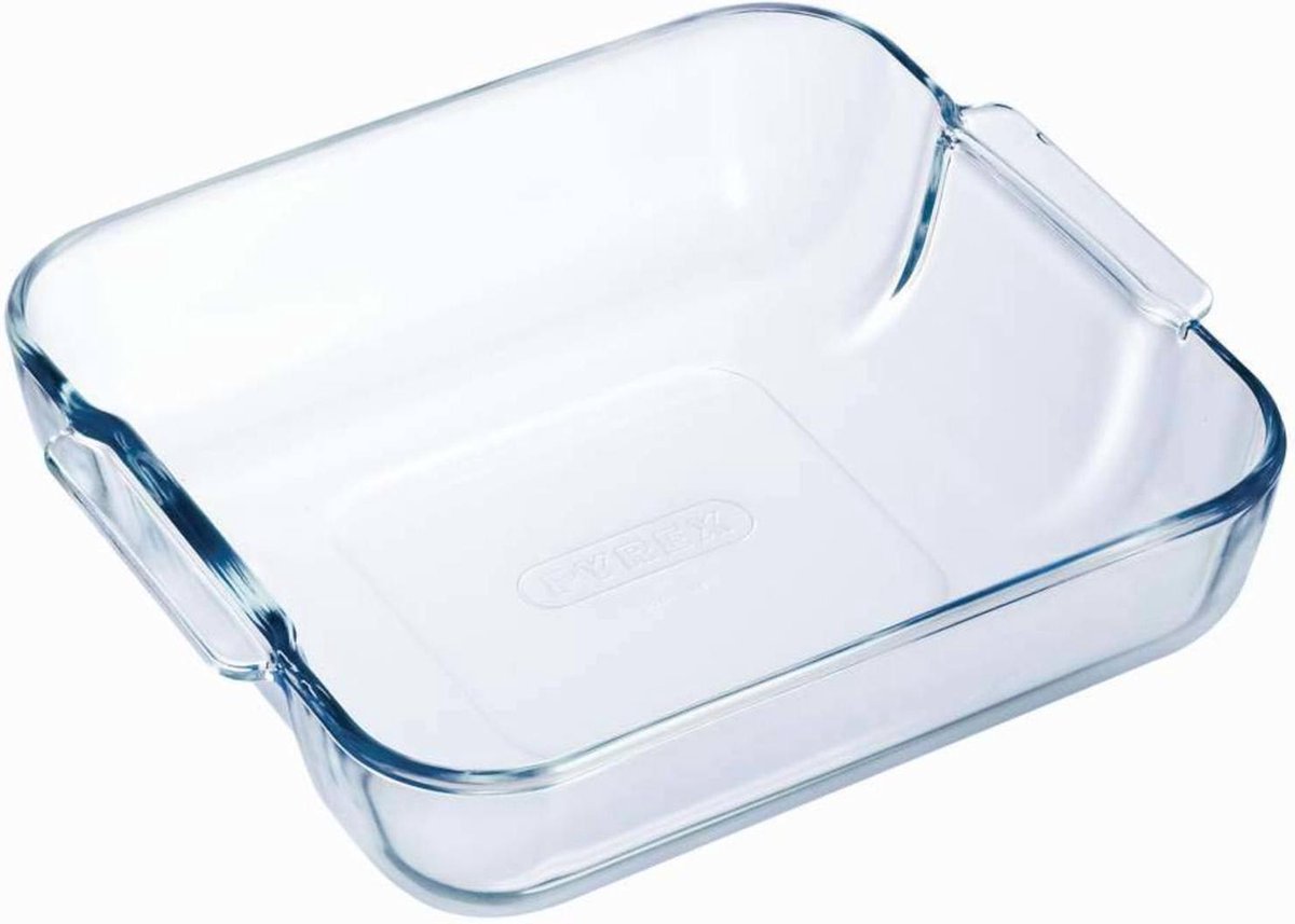 Pyrex Auflaufform Glas 21x21cm 2l Glas