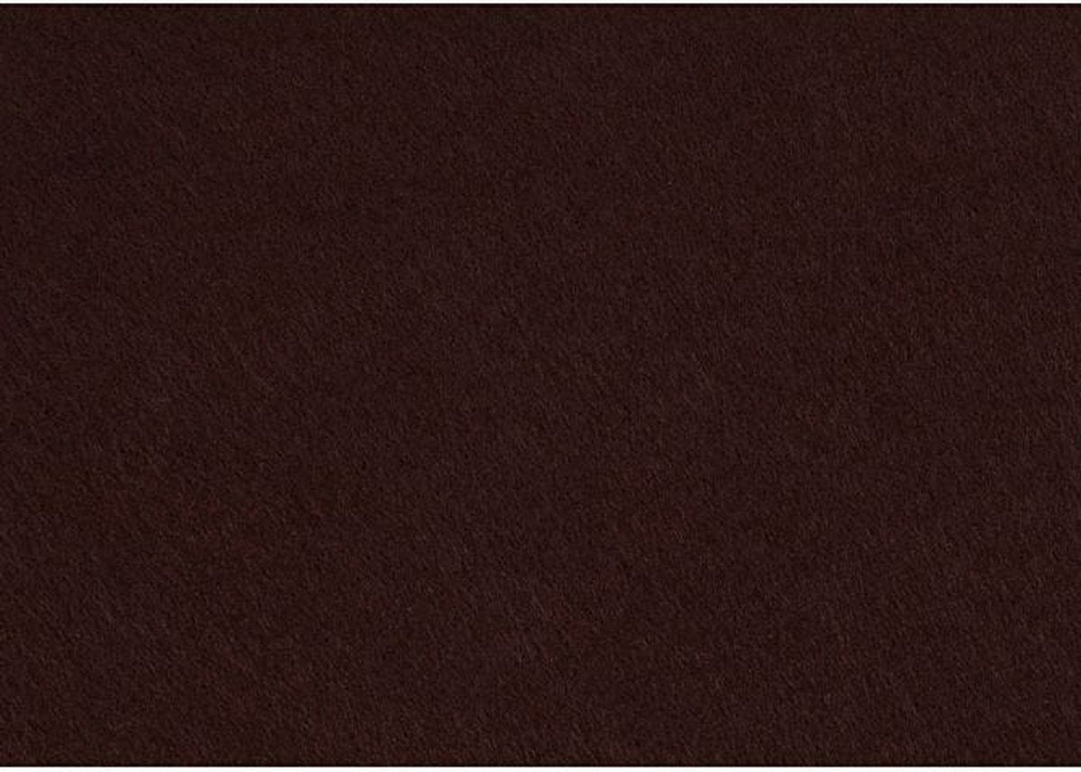 Bastelfilz Braun A4, 10 Blatt