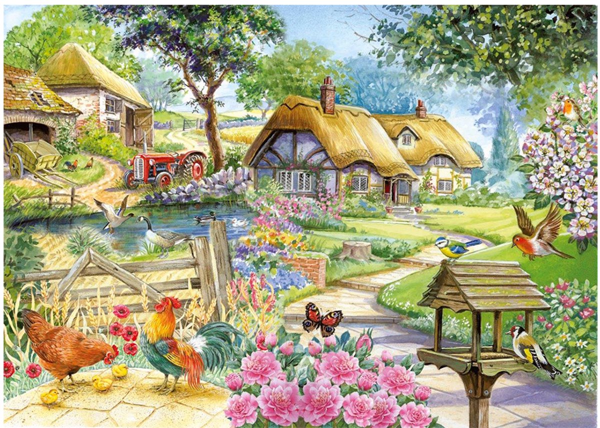 House of Puzzles Country Living Puzzle 500 XL-Teile
