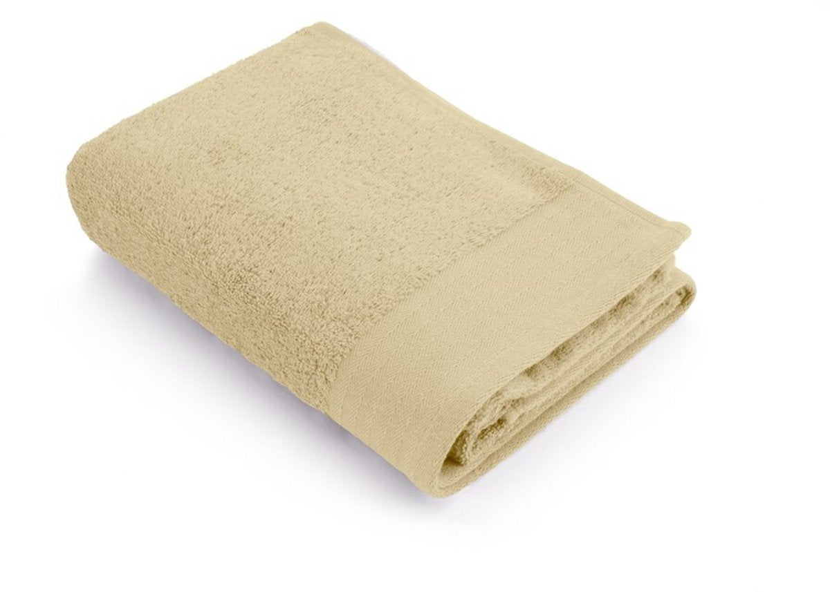 Walra Badetuch aus weicher Baumwolle – maisgelb – 60 x 110