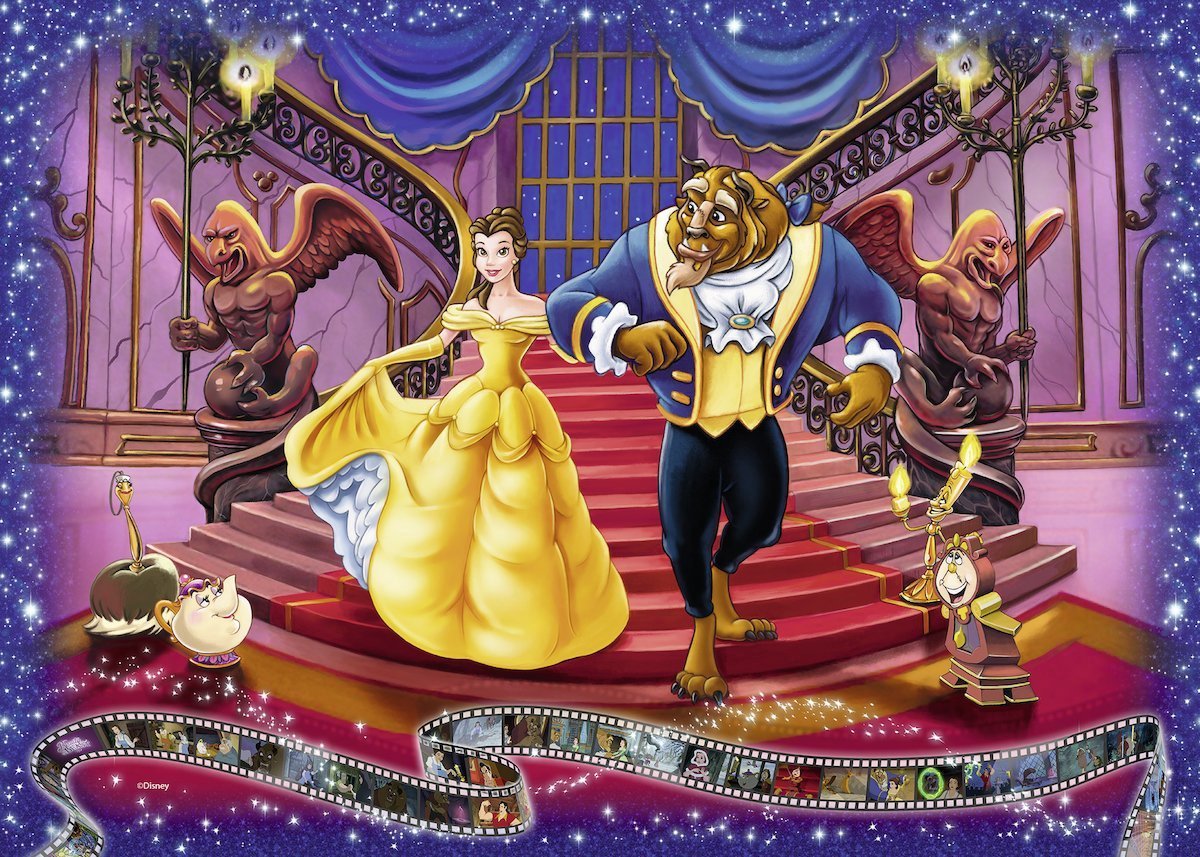 Ravensburger Puzzle dinsey belle und das Biest, 1000tlg.