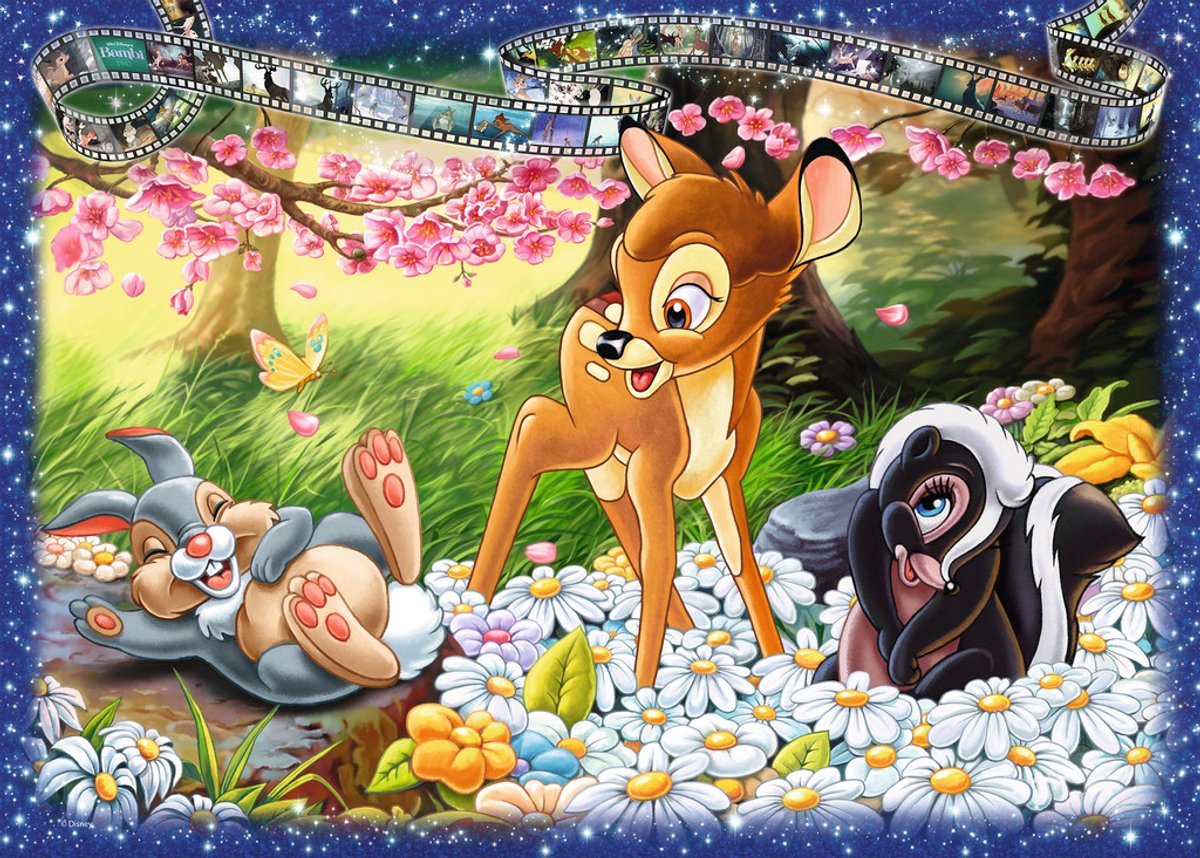 Ravensburger Jigsaw Puzzle Bambi, 1000st.