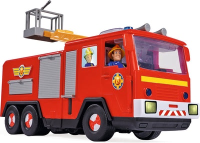 Simba – Feuerwehrmann Sam – Jupiter Series Pro – Feuerwehrauto – Spielzeugfahrzeug