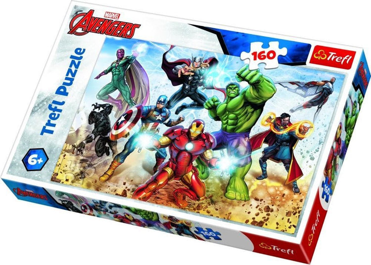 Trefl 160 – bereit, die Welt zu retten. Disney Marvel: Der Rabe