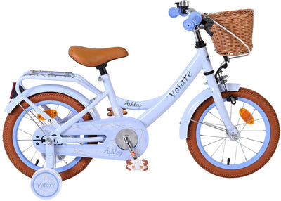 Volare Ashley Kinderfahrrad – Mädchen – 14 Zoll – Pastellblau