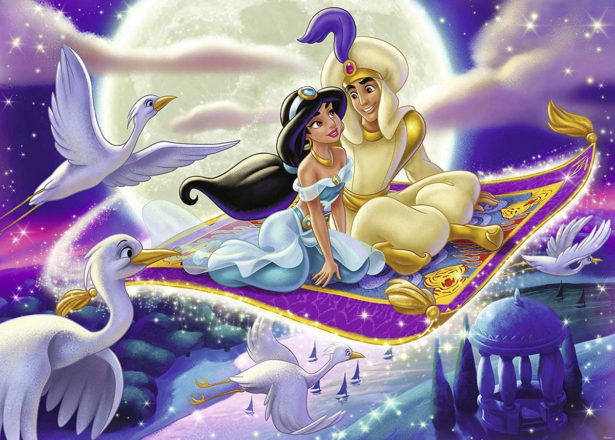 Ravensburger Puzzle Disney - Aladdin - 1000 Teile.