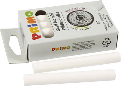 Creativ Company Blackboard Chalk White, 10st.