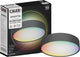 Calex Smart Deckenleuchte – Smart Deckenleuchte 30 cm – RGB und Warmweiß – Schwarz